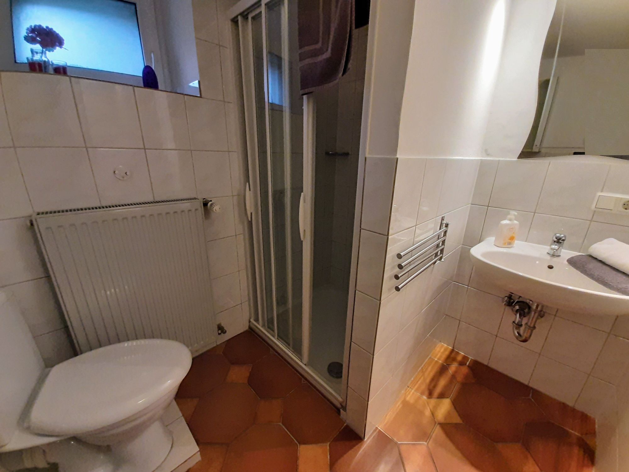 Ferienwohnung Eifel - Unteres Badezimmer