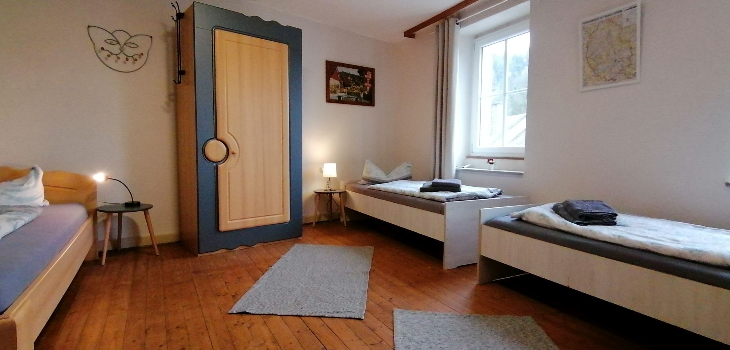 Schlafzimmer Schwarbildchen - Ferienwohnung Beilsturm in Neuerburg - Eifel