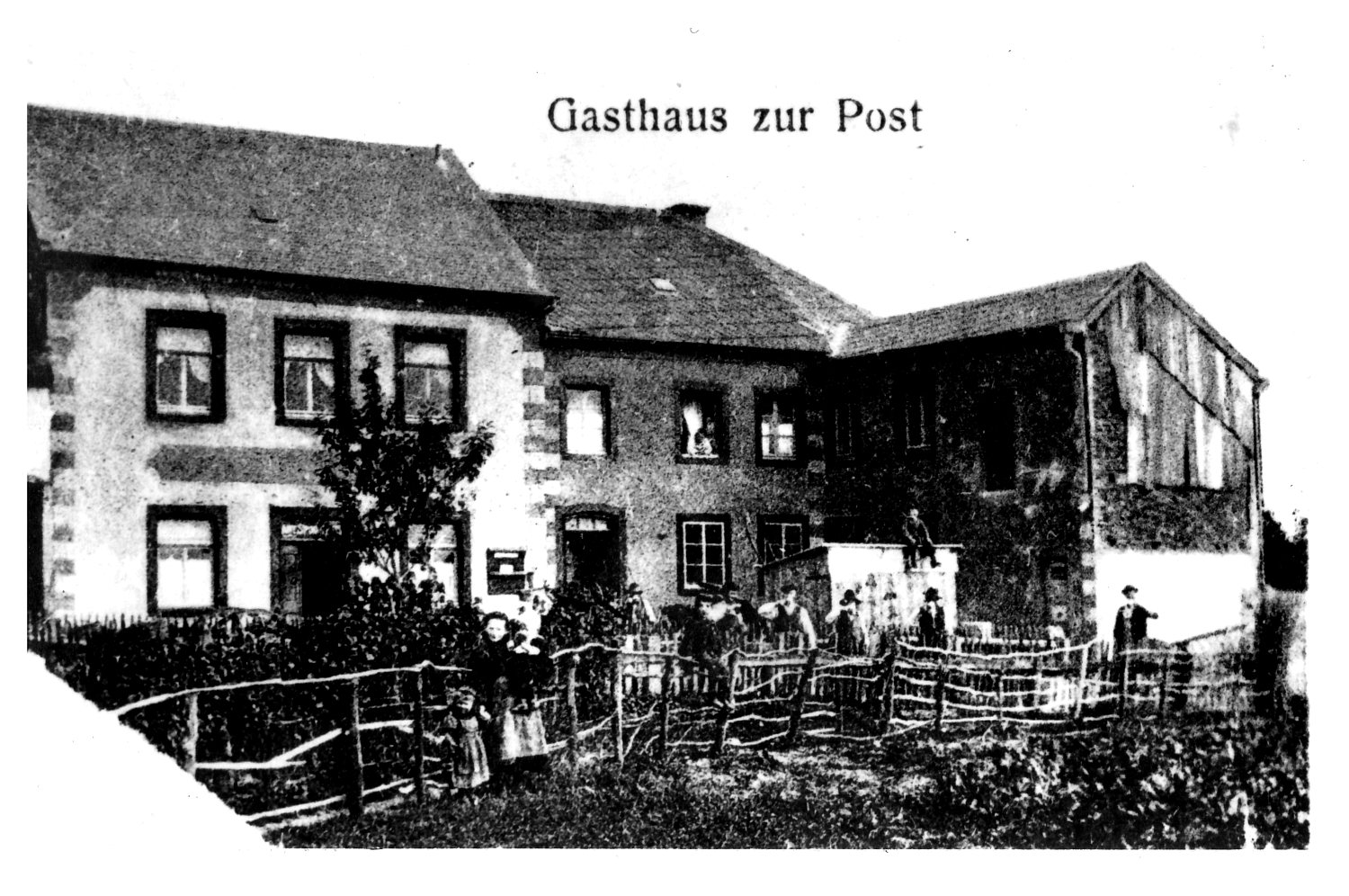 Rodershausen Gasthaus zur Post  um 1900