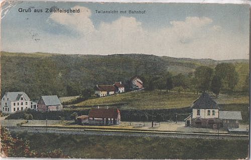 Alter Bahnhof Zweifelscheid 1915
